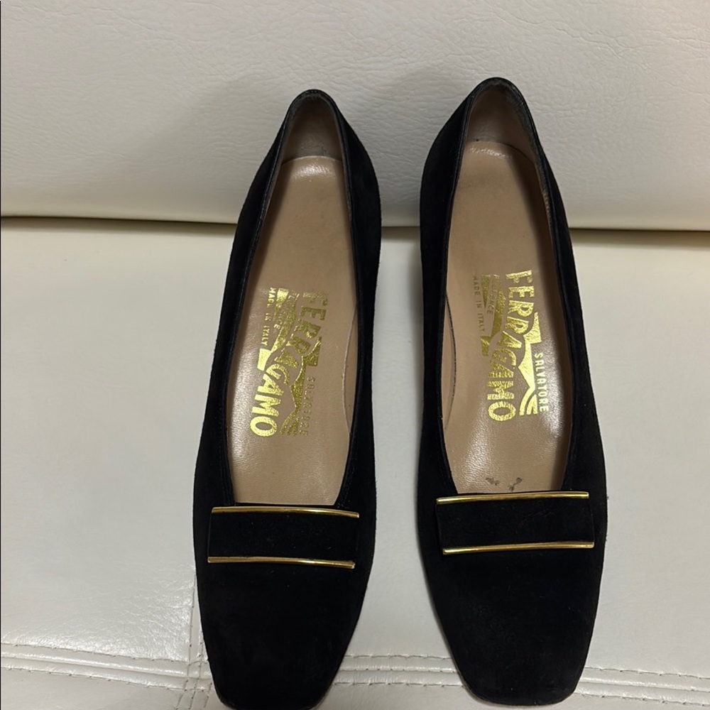 Salvatore Ferragamo Black Women's Shoes